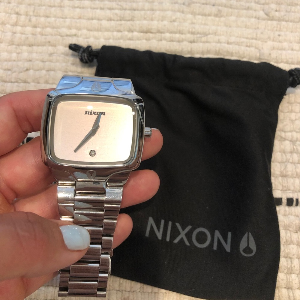 Nixon Watch The Player-silver